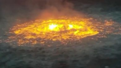 “Eye of Fire” Blaze In Gulf of Mexico Literally Shows The Ocean Caught On Fire