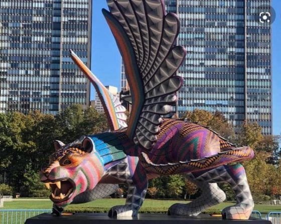 There Are 2 More Statues At UN Headquarters In New York Which Appear To Have A Link To The Book of Revelation