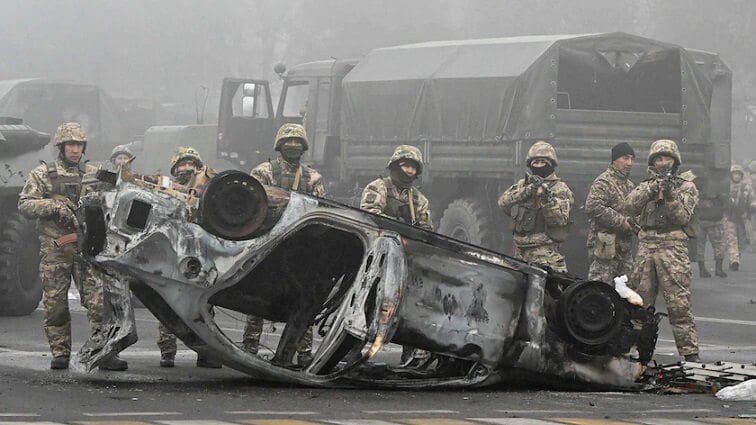 Dozens Killed As Kazakh Police Battle For Control of Streets In ‘War Zone’ – Banks Being Looted