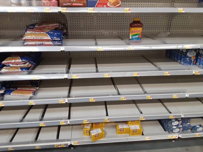 As Store Shelves Get Barer, Food Industry Insiders Are Warning That Supplies Will Get Even Tighter In The Weeks Ahead