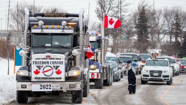 GoFundMe 'Steals' $9 Million From Canada's "Freedom Convoy" Truckers Under Pressure From Trudeau