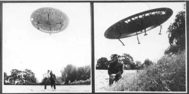 John Seal, possibly with his UFO-type flying vehicle. Image credit: Thelivingmoon