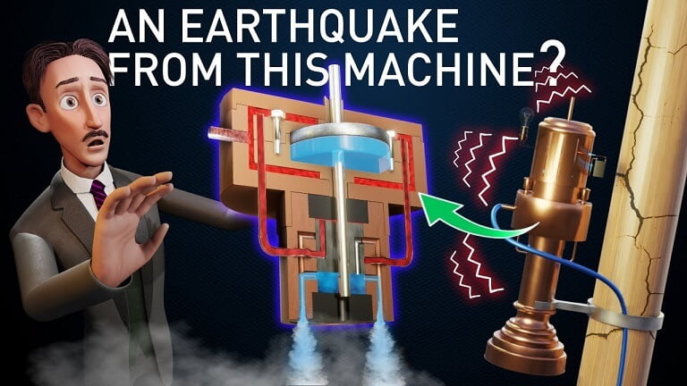 Nikola Tesla’s Earthquake Machine