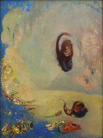 Oannès – Adapa from Odilon Redon in the Kröller-Müller Museum. Image Credit: Wikimedia Commons