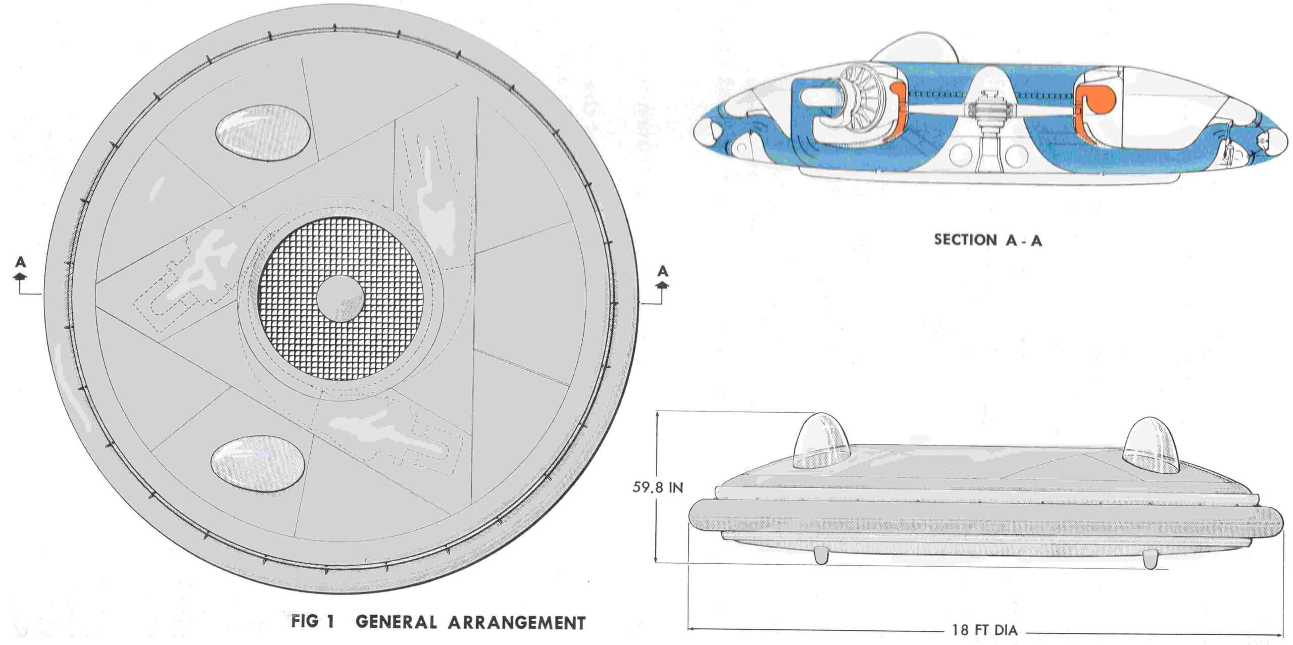 Project Silver Bug UFO Graphic Design