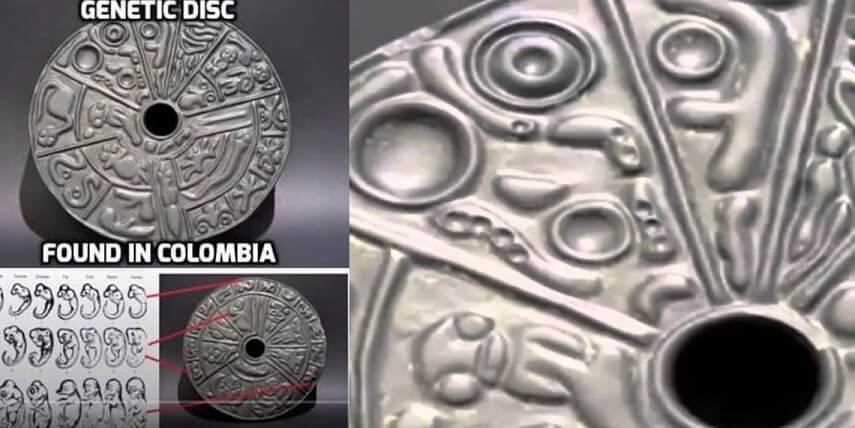 6000-Year-Old The “Genetic Disc” Revealed Advanced Knowledge That Can Only Be Seen With Help Of A Microscope