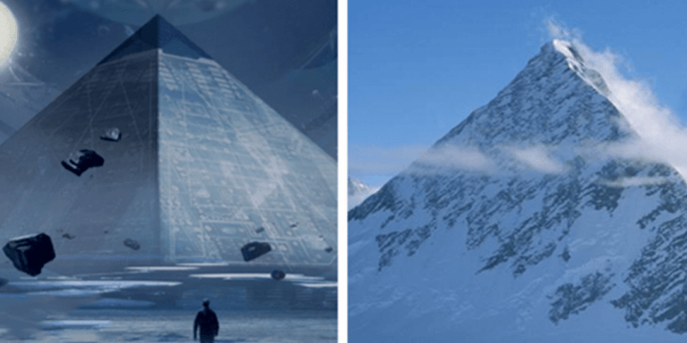 Pyramid In Antarctica