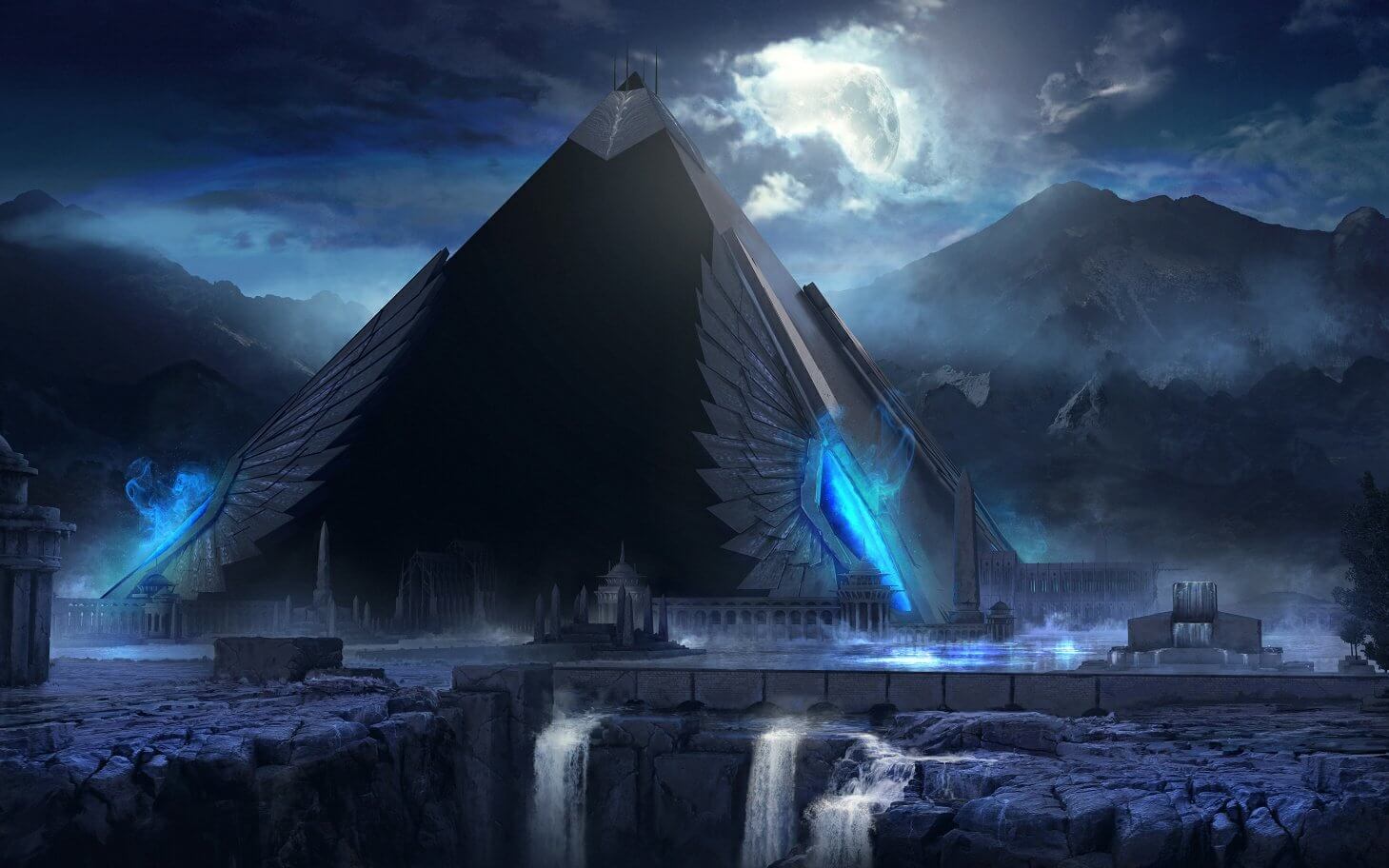 Illustration of the Black Pyramid ©Cc Roskelley