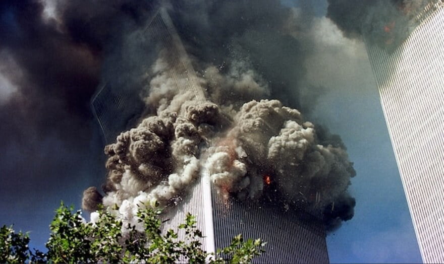Horrifying video footage that was shot of the second jet hitting the World Trade Centre buildings almost twenty one years ago has resurfaced.