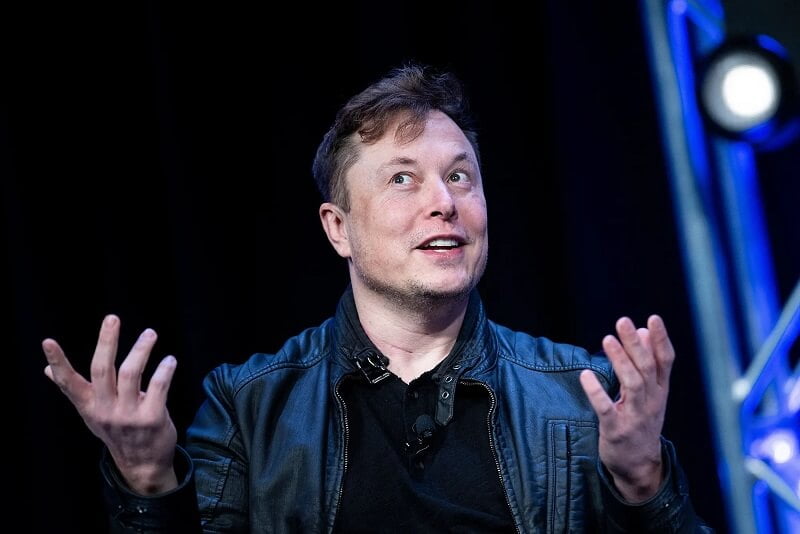 Elon Musk shared a meme about Jeffrey Epstein's client list. AFP via Getty Images