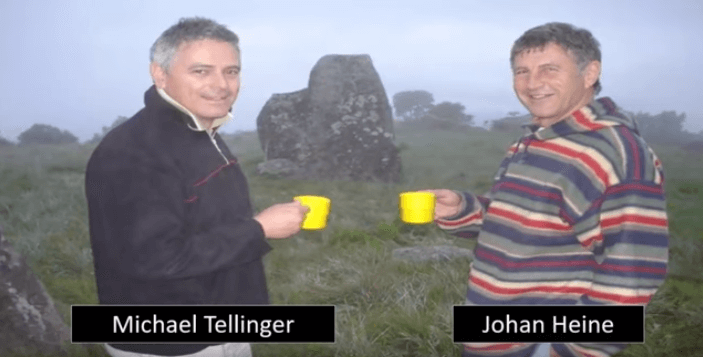 Johan Heine and Michael Tellinger 