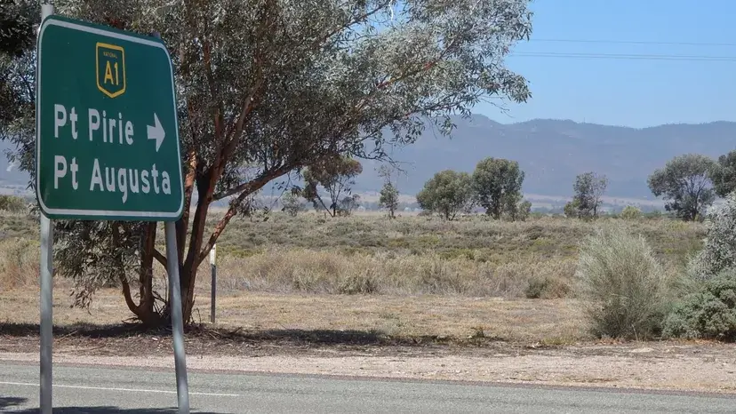 Australia Highway One passes by Port Pirie, a small city on the east coast of the Spencer Gulf in South Australia. MICHAEL COGHLAN/FLICKR (CC BY SA 2.0)