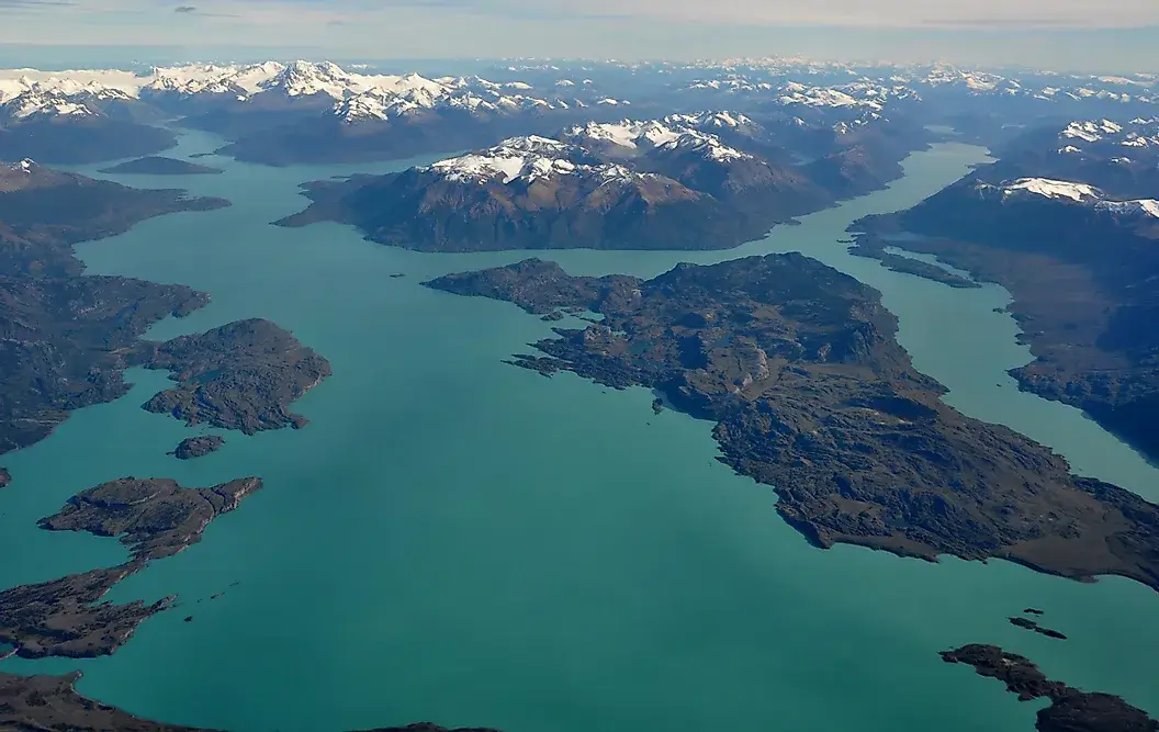 O'Higgins-San Martin Lake, Argentina and Chile. Image credit: Christian Peters/Shutterstock