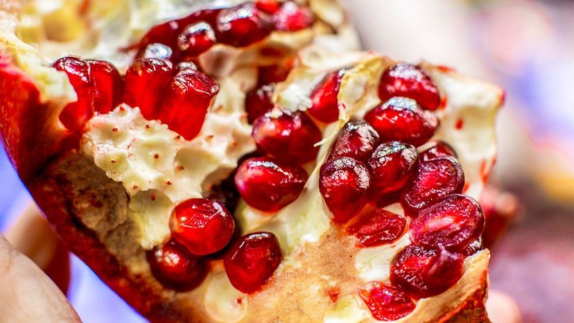 Pomegranate seeds are beautiful, jewel-toned nutritional blockbusters. Cris Faga/Nurphoto Via Getty Images