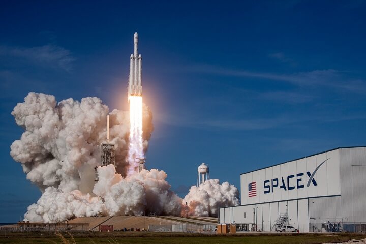 Image of SpaceX launch.