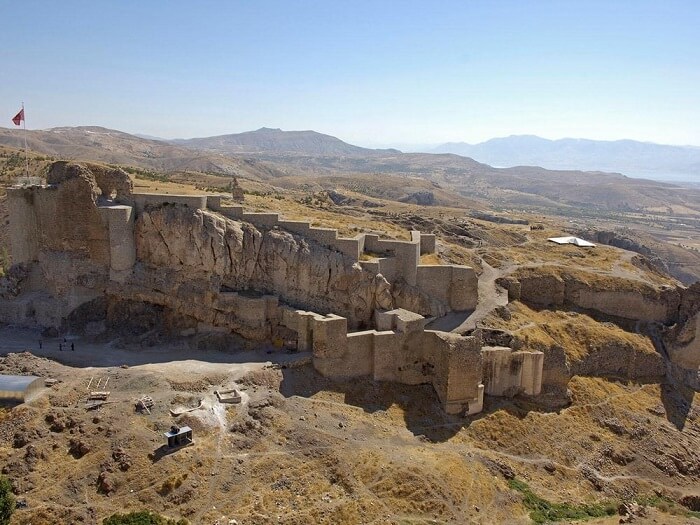 An eighth- or ninth-century B.C. Urartian castle similar to the one recently found in eastern Turkey