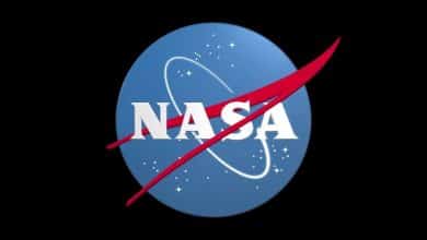 NASA logo: Inspiring exploration of the cosmos.