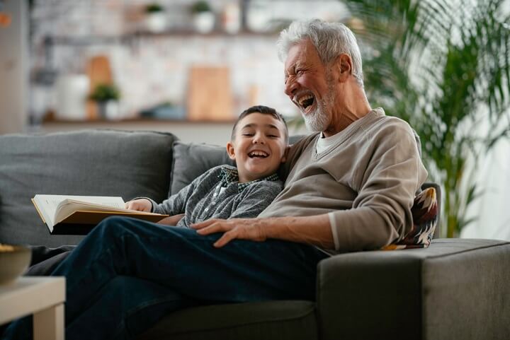 Research validates the role that active grandparenting can play as an antidepressant for seniors.