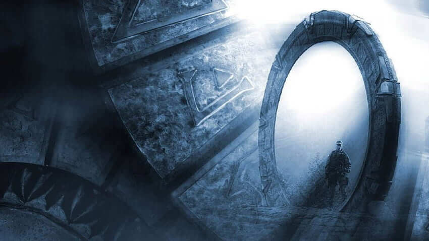 The concept of a portal allowing instantaneous interstellar travel was also used in the Stargate franchise, after which the Iraqi Stargates are named.