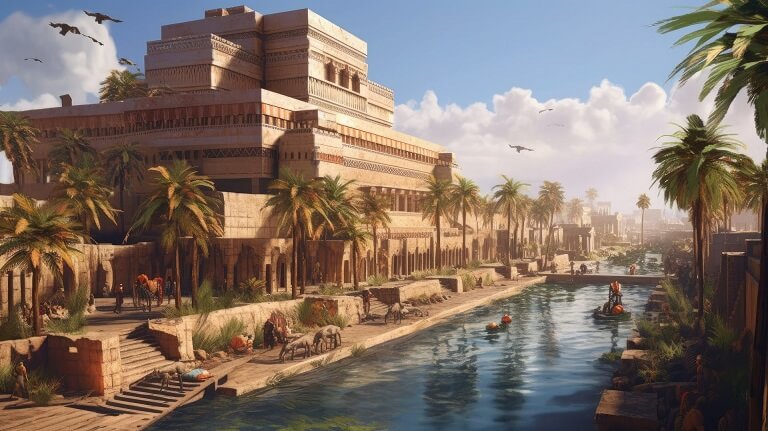 Ancient Mesopotamia, Mesopotamian civilizations formed on the banks of the Tigris and Euphrates rivers in what is today Iraq and Kuwait.