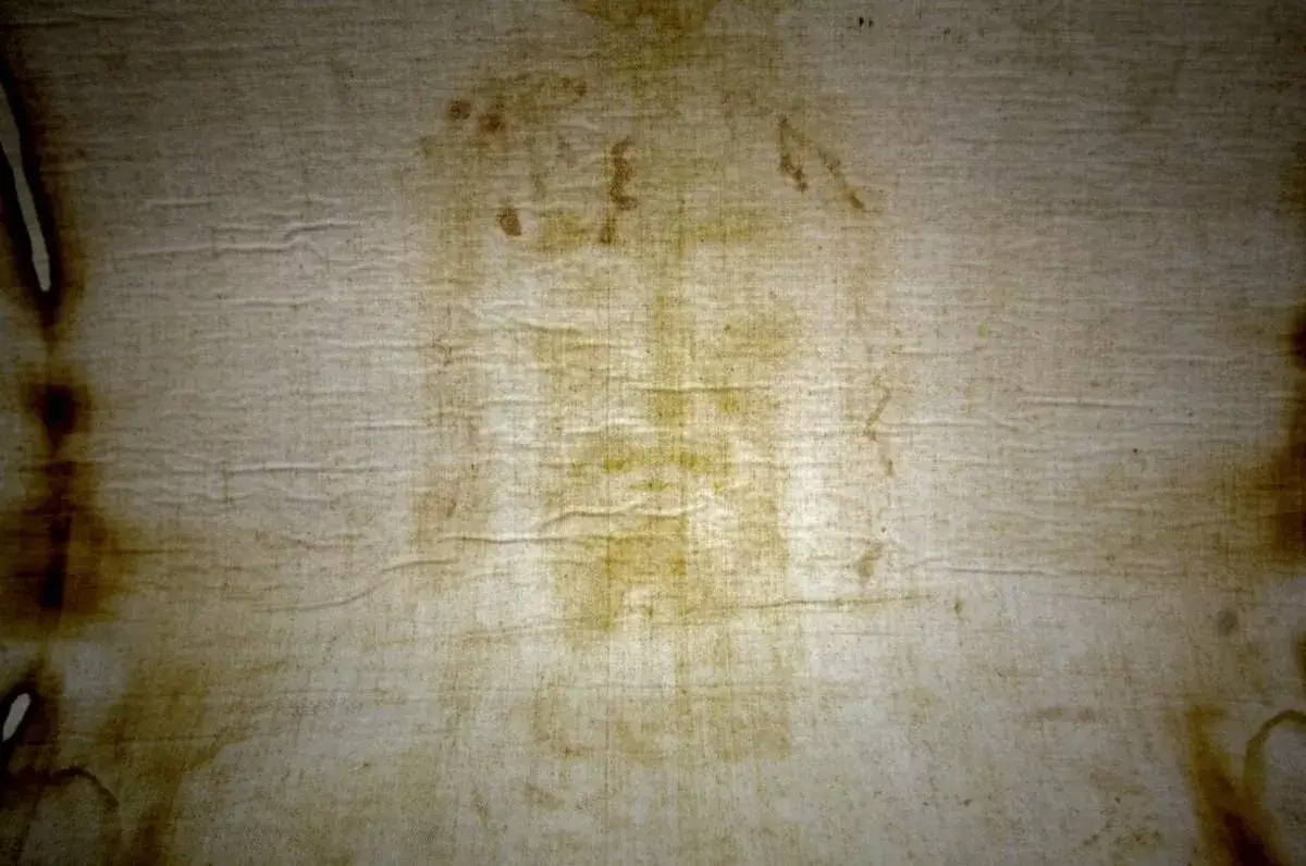 An exact copy of the Shroud of Turin.