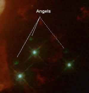 Angel-Like Giant Winged Humanoids Sighted In Space! 