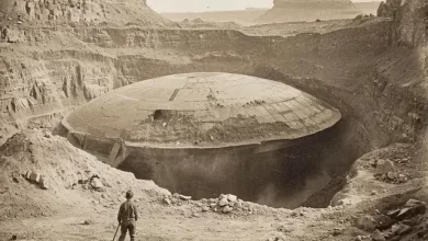 Mystery of Ancient UFO Discovered Deep In Giant Cave