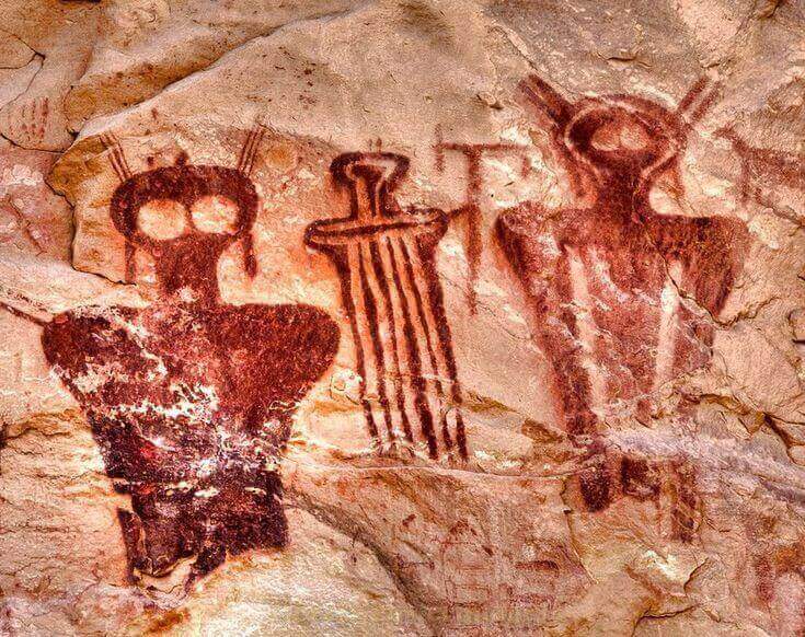 Astounding! Ancient Paintings Depict UFOs And Aliens In Madhya Pradesh, Chhattisgarh