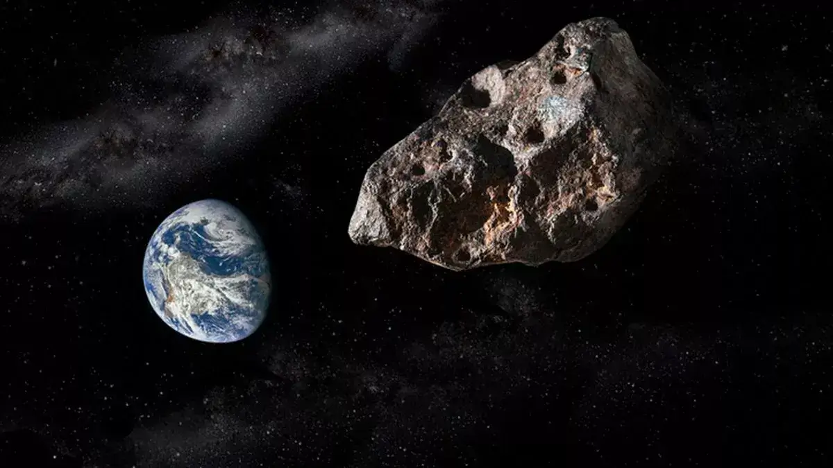 An unexpected impact could see the asteroid's trajectory change.