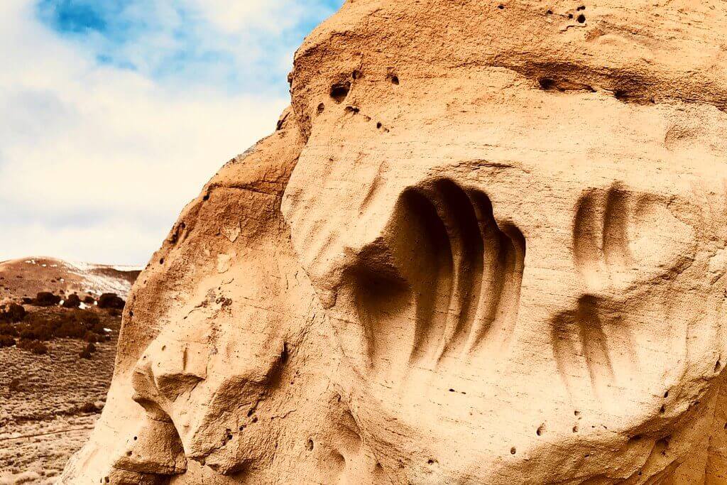 Petroglyphs. White Mountain. Rock Springs WY.