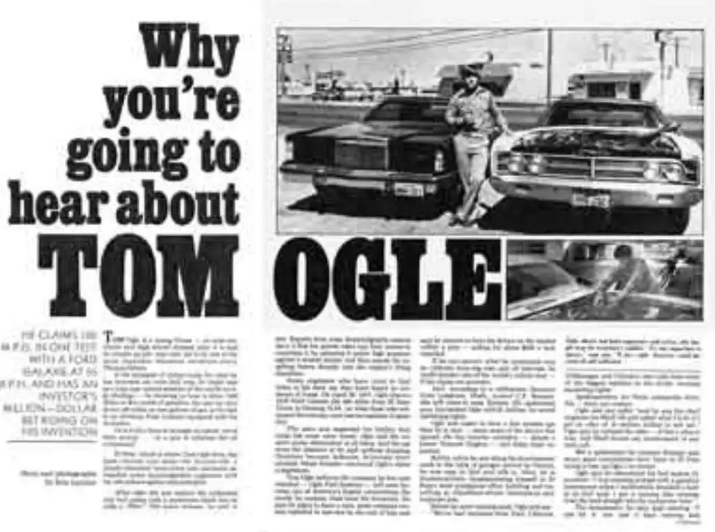 May 4, 1977 Inventor Thomas Ogle