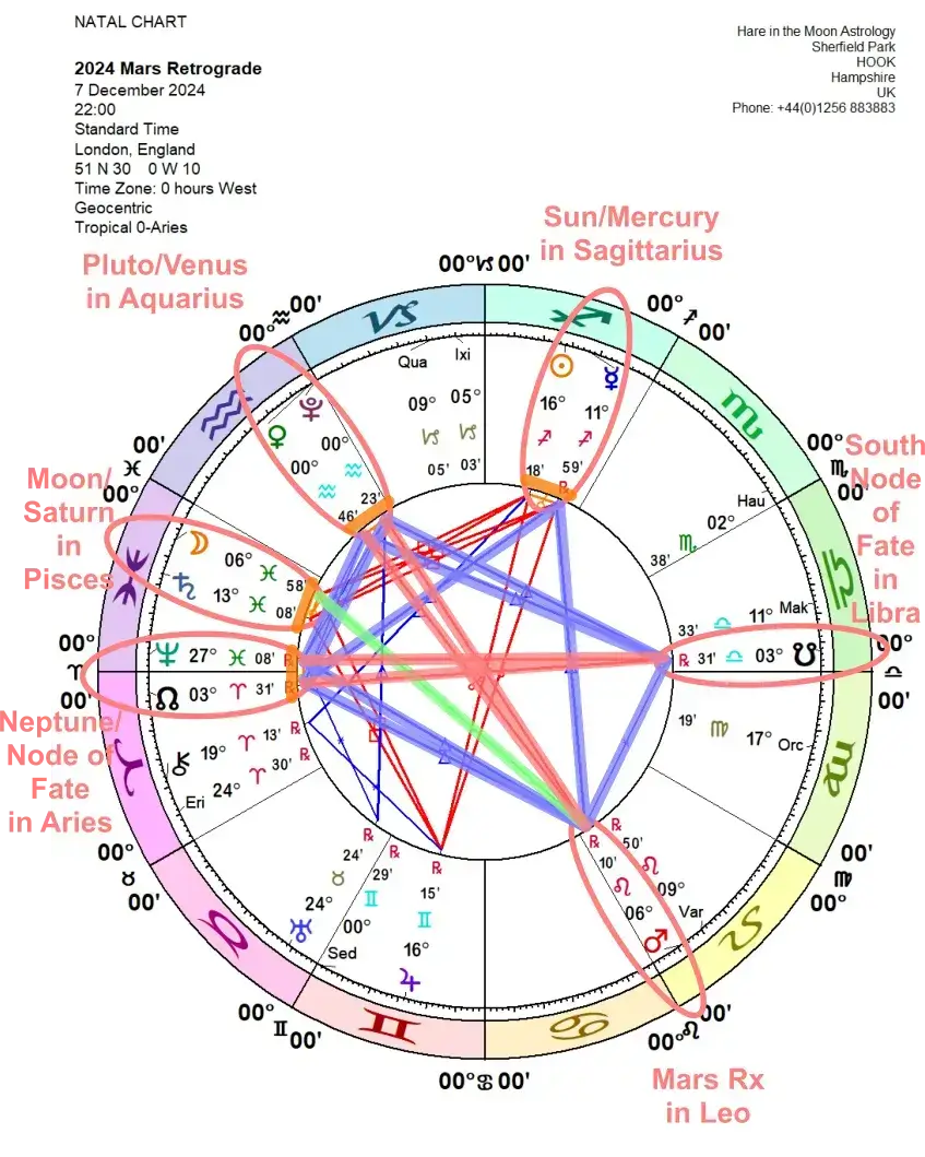 Chandra Symbol Mars Retrograde LEO 6: A hamster running in a treadmill.