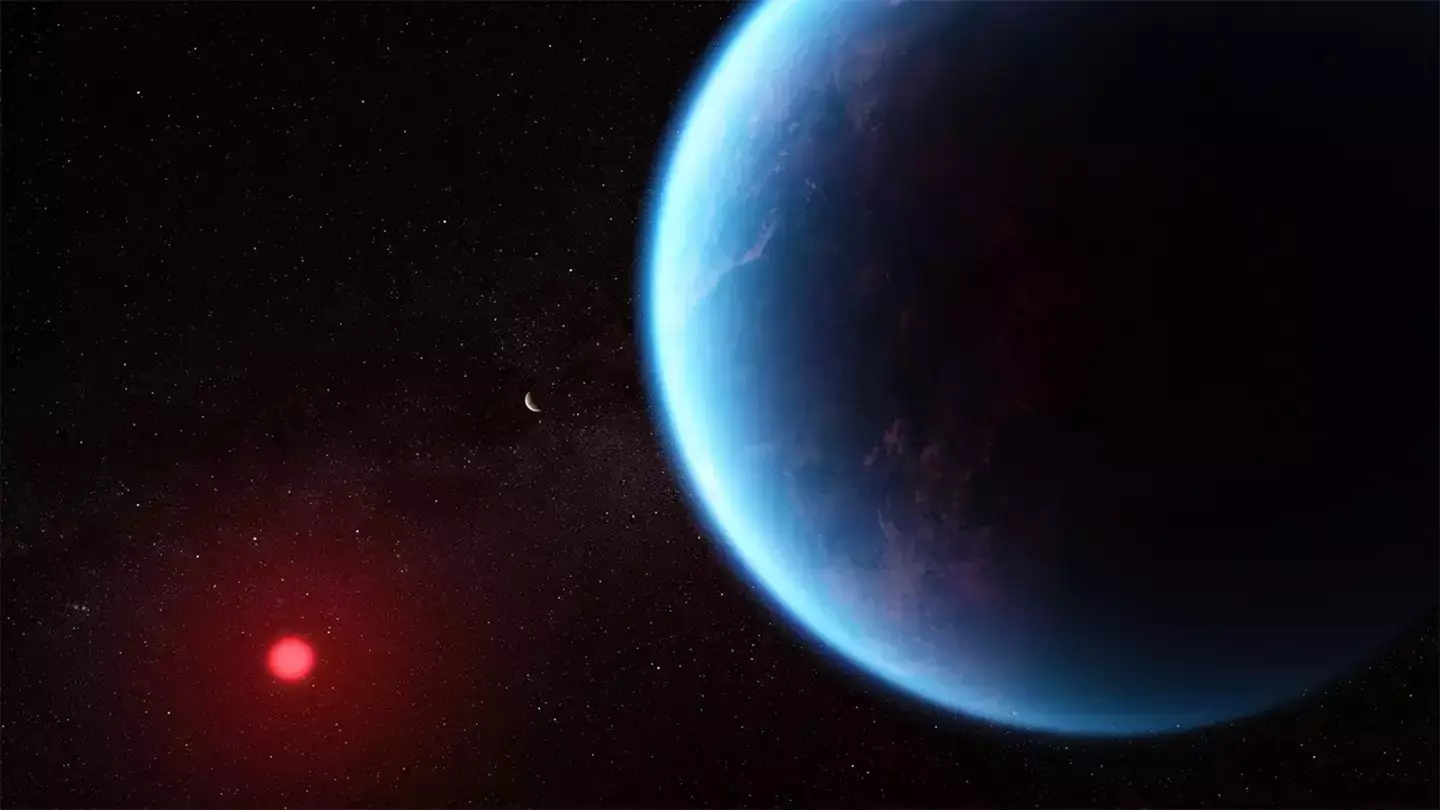 The exoplanet is known as K12-18 b (NASA, ESA, CSA, Joseph Olmsted (STScI))