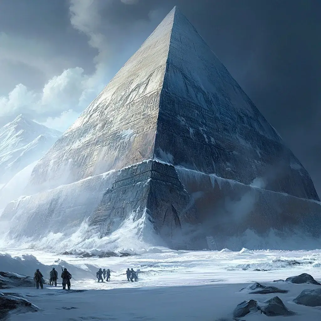 Incredible Discovery! Archaeologists Find Gigantic 10,000-Year-Old Pyramid Under Antarctic Ice