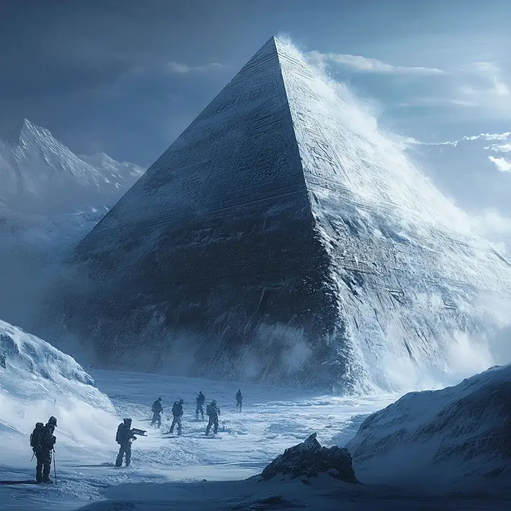 Incredible Discovery! Archaeologists Find Gigantic 10,000-Year-Old Pyramid Under Antarctic Ice