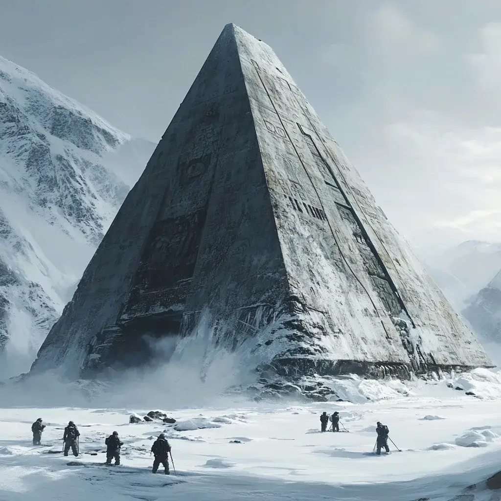 Incredible Discovery! Archaeologists Find Gigantic 10,000-Year-Old Pyramid Under Antarctic Ice