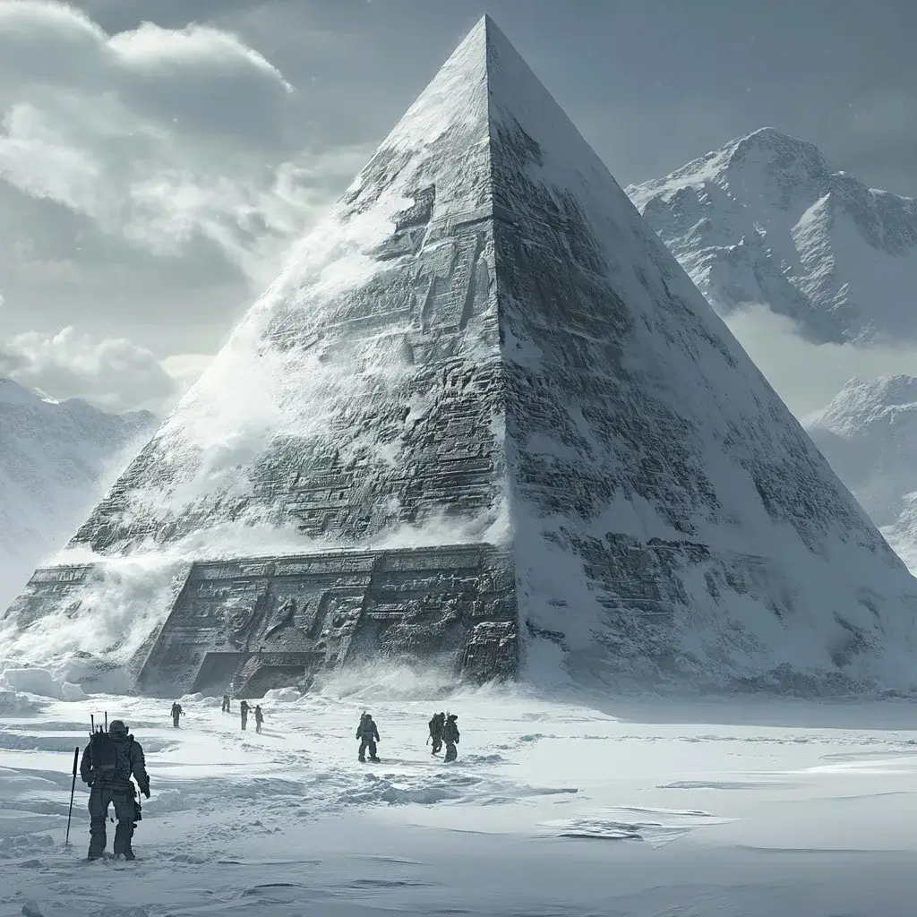 Incredible Discovery! Archaeologists Find Gigantic 10,000-Year-Old Pyramid Under Antarctic Ice