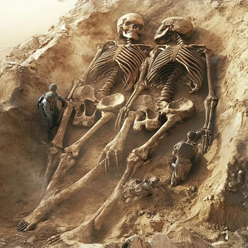 5,000-Year-Old Soil Yields Shocking Find: Two Giant 30-Foot-Tall Bodies Unearthed In Egypt