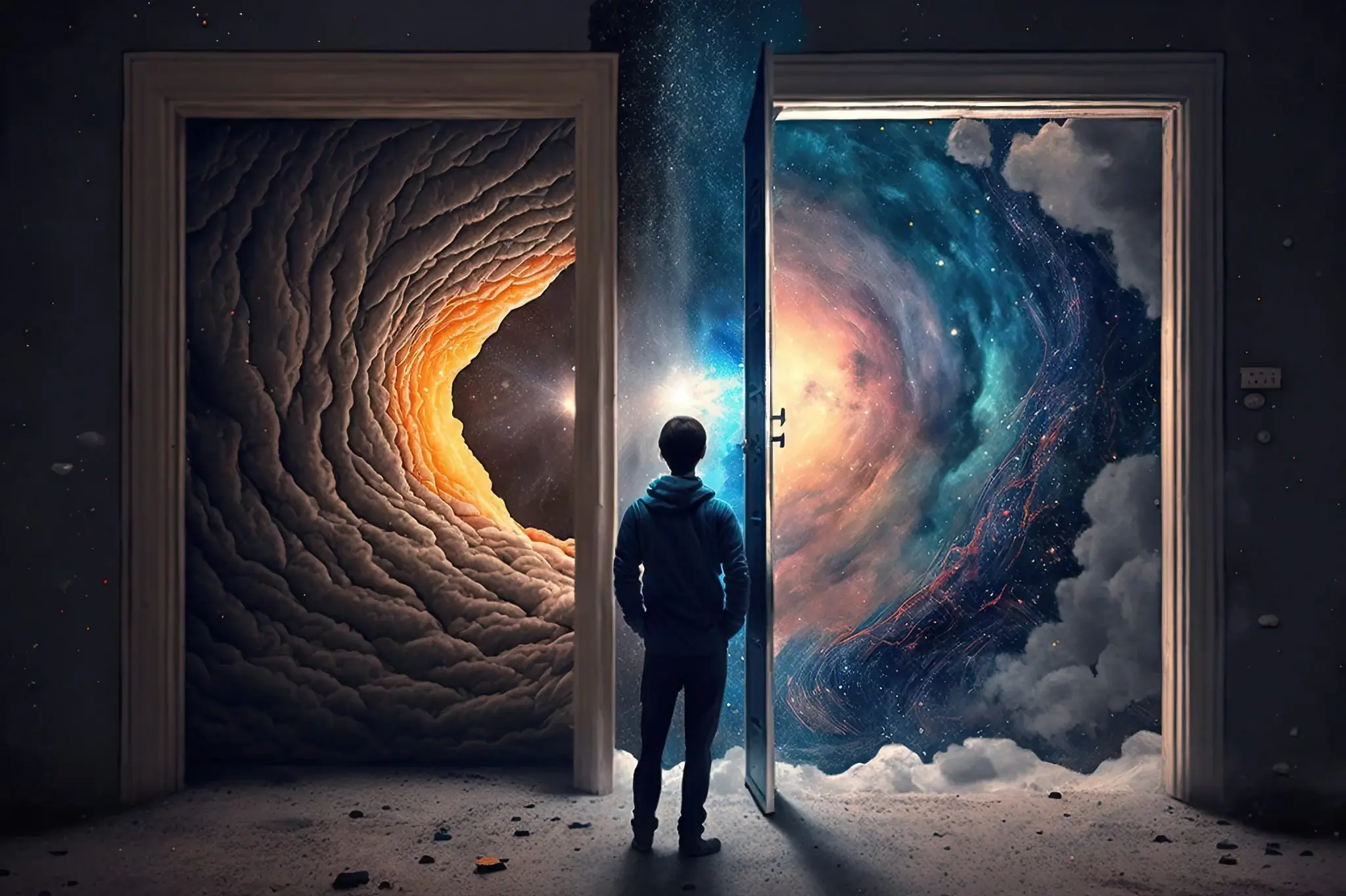 Beyond death, beyond time—what if existence continues in dimensions yet to be understood? (Image: Freepik)