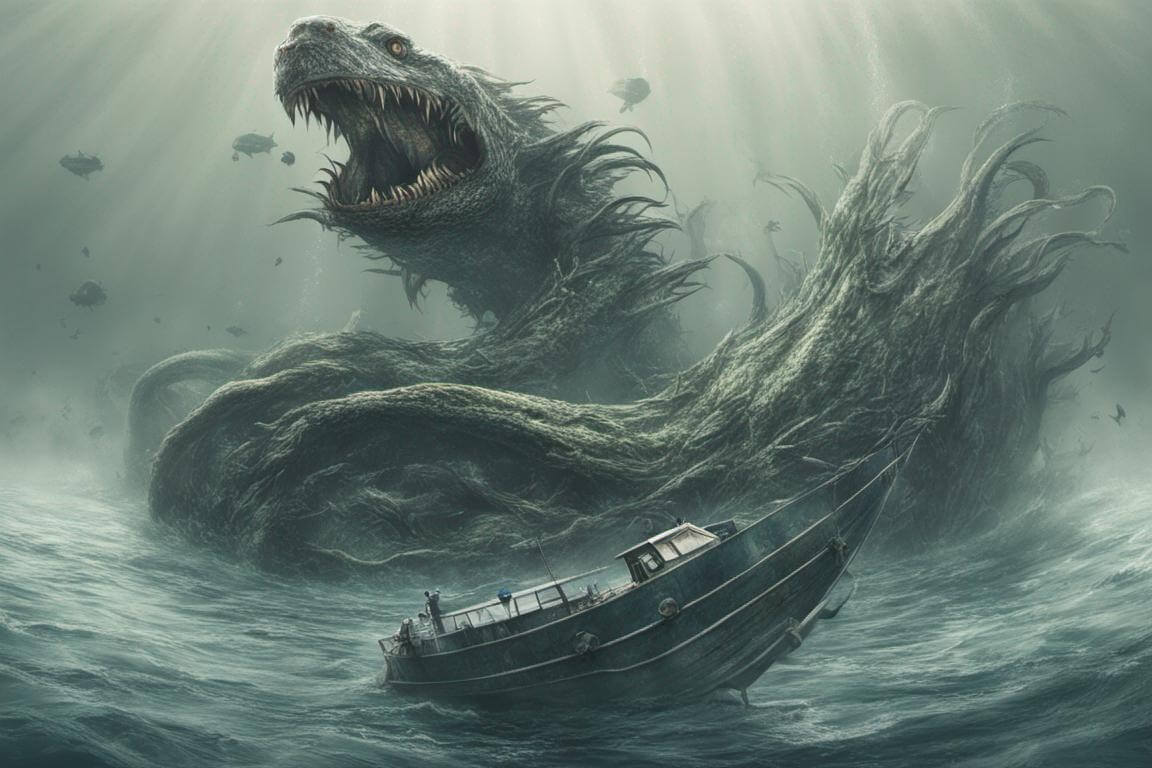 5 Mysterious Gigantic Creatures Accidentally Caught On Camera 