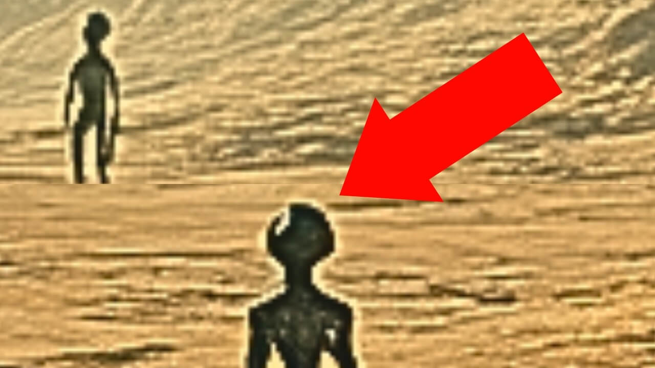 Alien figure spotted on Proxima B captured by James Webb Telescope