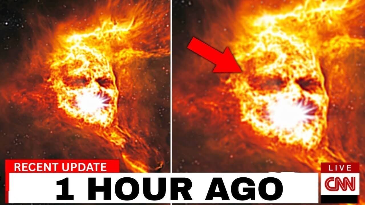 James Webb Telescope captures Betelgeuse exploding in real time as a possible supernova