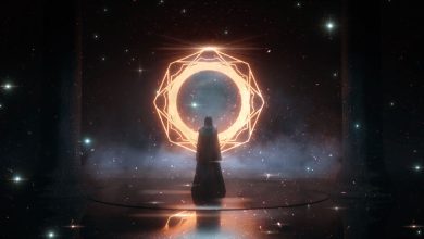 Illustration representing eerie and mysterious time travel stories with dark, unsettling atmosphere