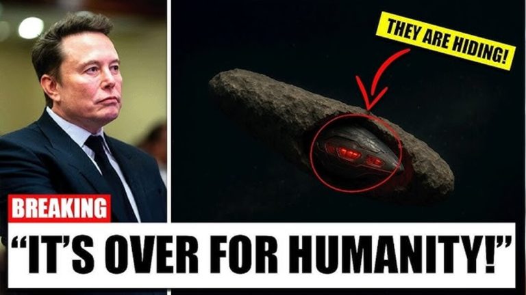 3I/ATLAS interstellar object blazing through space with Earth and Elon Musk warning overlay
