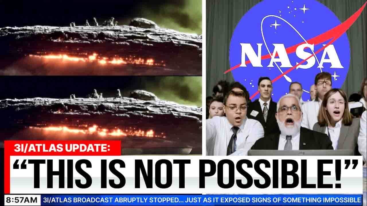 3I Atlas broadcast stopped after strange anomaly appeared in final frame