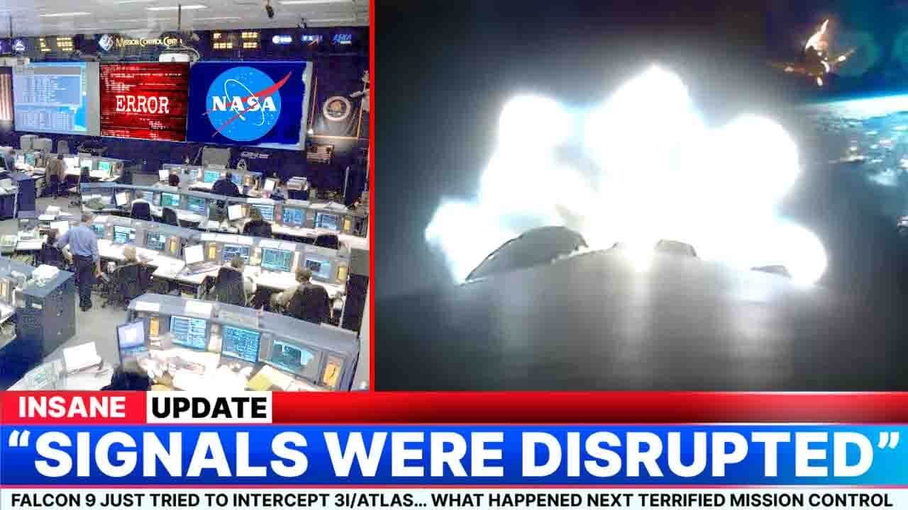 Space X falcon 9 rocket intercept attempt of 3i atlas interstellar object
