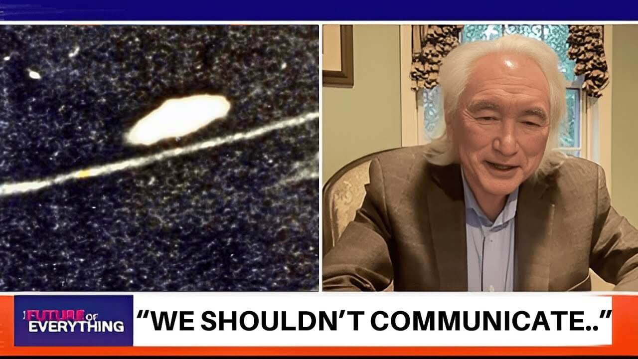 Michio Kaku warns that interstellar object 3I/ATLAS may be a godlike visitor from beyond our solar system