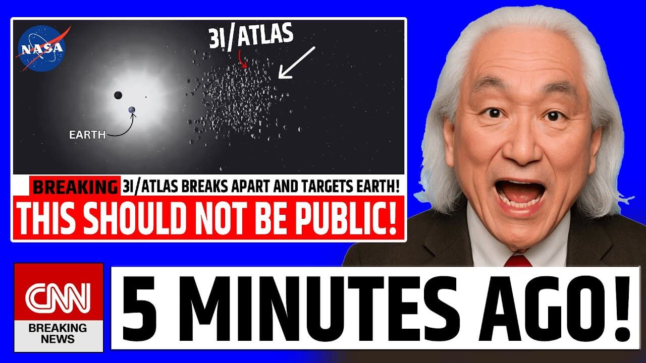 3I/ATLAS comet breaks apart sending dangerous debris toward Earth