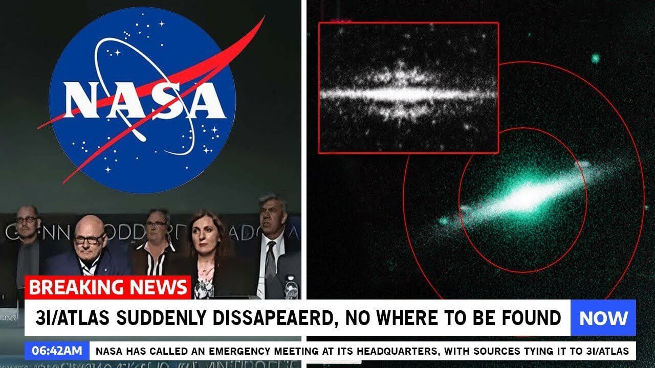 3I/ATLAS comet suddenly disappears from NASA’s observation, leaving scientists puzzled.