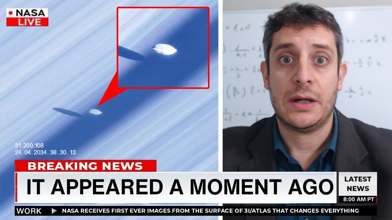 MIT scientist captures high-resolution images of 3I/ATLAS revealing engineered structure and impossible reflections.